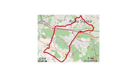 Ruda Śląska - Chudów - Ruda Śląska