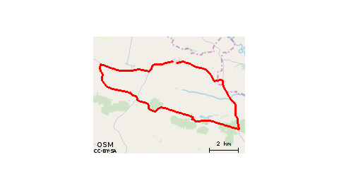 Kamienna Ksany Trębaczów Zagajów Kamienna