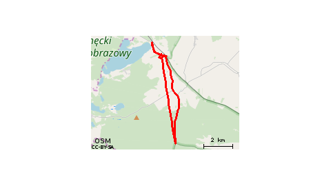 Boszkowo-Letnisko - Retorty Krzyżowiec 