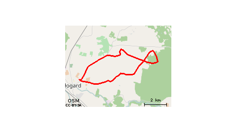 Białogard, prawie do Buczka i z powrotem