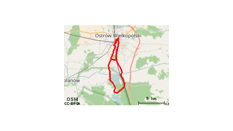 Ostrów Przygodzice Gorecznik Dębnica Jankow Przygodzki Ostrow