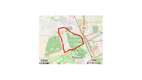 Dookoła parku Piłsudskiego