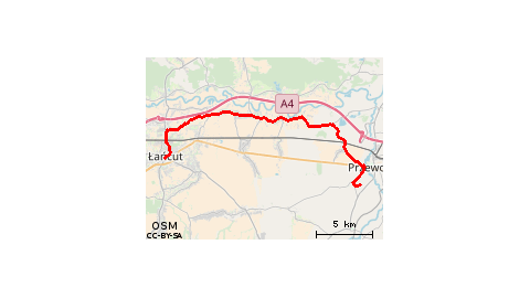 Przeworsk osiedla szpital - Łańcut zamek