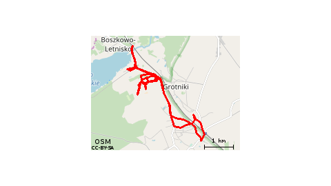 Boszkowo-Letnisko - Ujazdowo - Włoszakowice - Ujazdowo 