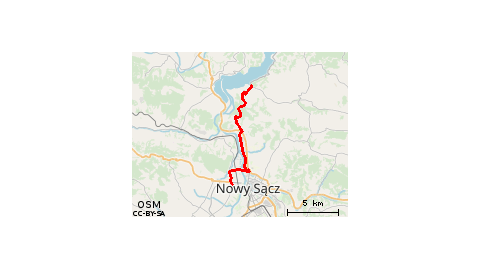 Droga Wojewódzka 975, Nad Jezioro