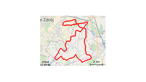 Bzie Górne - Pawłowice - Jarząbkowice - Bąków - Pielgrzymowice - Golasowice - Bzie Górne