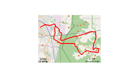 Częstochowa - Olsztyn - Kusięta