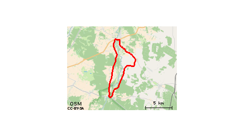 Zmyślona-Krzeczów-Osjaków-Zmyślona