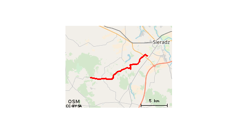 Sieradz - Kliczków Kolonia