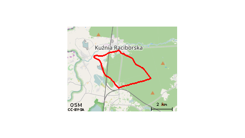 Kuźnia - Nędza - Siedliska - Kuźnia