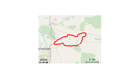 Siennuca Kr. - Kasjan - Lubańki - Rudka - Siennica Kr. Duża