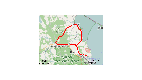 Gdynia - Pucka - Darżlubie - Wejherowo - Reda - Gdynia
