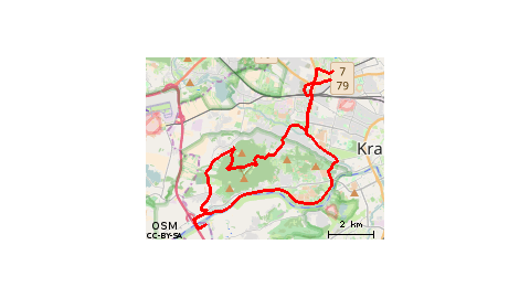 Kraków-Kolna-Lasek Wolski-Kraków