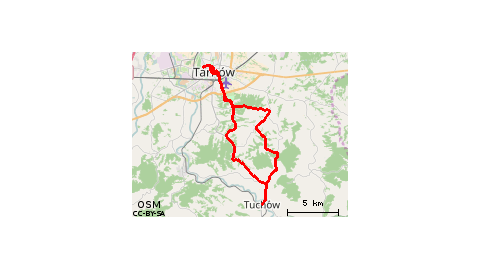 Tarnów - Zawada - Tuchów - Tarnów