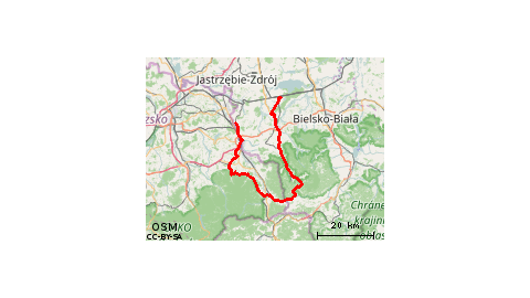 Chybie - Wisła - Jabłonków - Pogwizdów