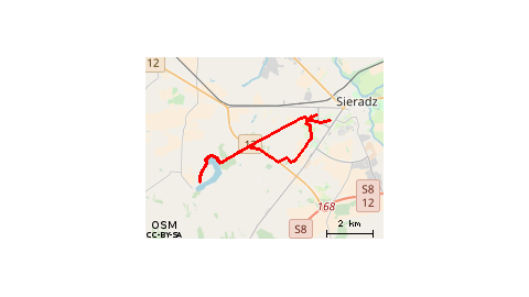 Sieradz - Zalew - Sieradz