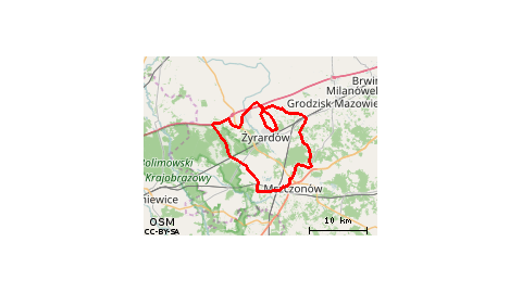 80-ka wokół Żyrardowa