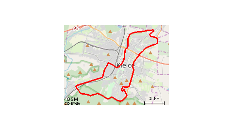 Kielce Białogon Zalew Barwinek