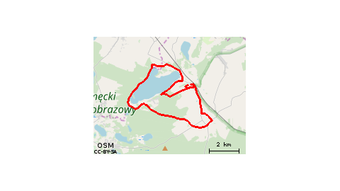 Boszkowo-Letnisko - Ujazdowo - Starkowo - Dominice - Włoszakowice - Boszkowo-Letnisko 