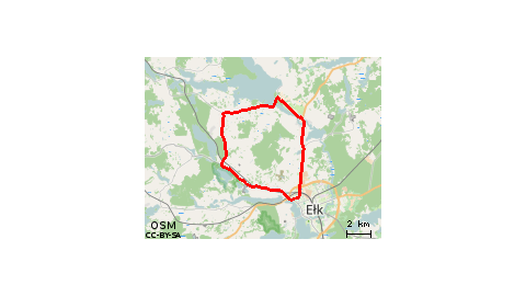 Ełk - Malinówka - Straduny