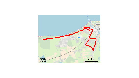 Zieleniewo -Dźwirzyno - Zieleniewo