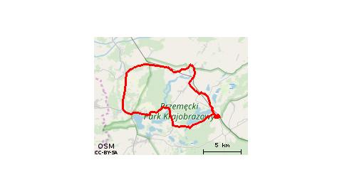 Boszkowo-Letnisko - PKP - Ujazdowo - Boszkowo-Letnisko - Dominice - Górsko - Olejnica - Osłonin - Wieleń - Kaszczor - Mochy - Nowa Wieś - Perkowo - Przemęt - Błotnica - Starkowo - Boszkowo - Boszkowo-Letnisko - Ujazdowo 