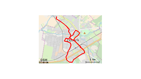 14 km