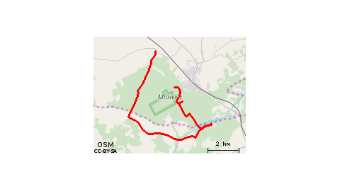 Narzym - Zalew Ruda- Narzym