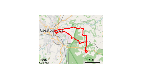 Częstochowa - Mirów - Olsztyn 