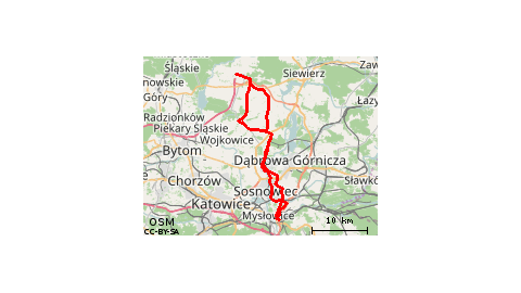 Jęzor - Pyrzowice - Jęzor