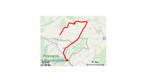 Przemęt - Siekówko - Siekowo - Śniaty - Wilkowo Polskie - Celinki - Barchlin - Bucz - Boszkowo - Boszkowo-Letnisko - Ujazdowo 