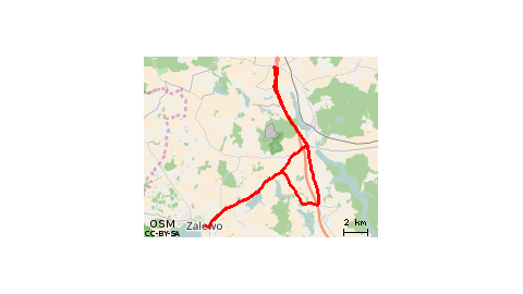 Zalewo - Małdyty - Marzewo