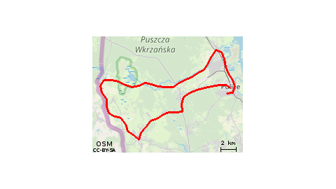 Kółeczko 55 km