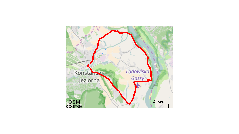 Konstancin - Obory - Gassy - Obórki