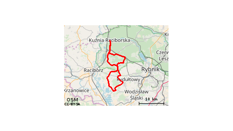 Kuźnia Raciborska - Pszów - Syrynia