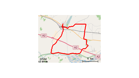 Słupca i gmina Lądek