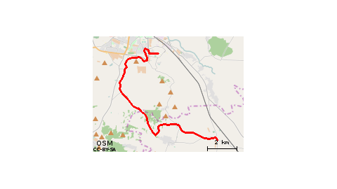 Grębocice - Ogorzelec - Jaczów - Ruszowice - Głogów