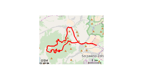 Trójgarb on GPSies.com