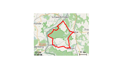 chojna-krajnik dolny-moryń-chojna