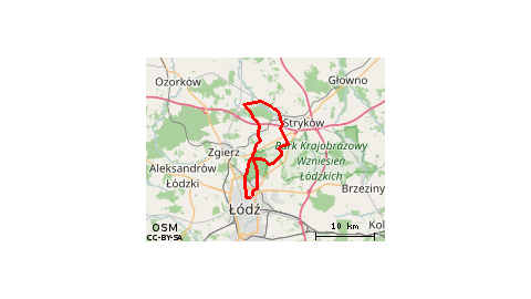 Łódź - Łagiewn. - Biała - Swędów - Łódź