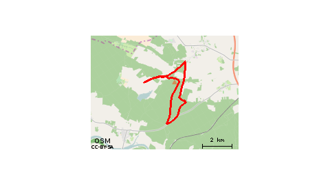 Kije k. Sulechowa - rozgrzewka