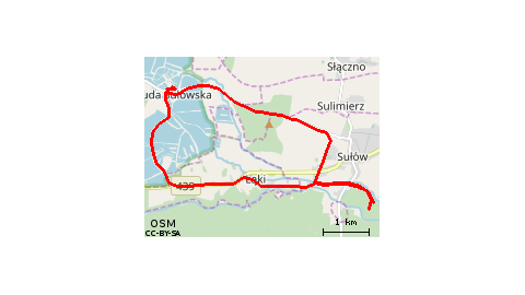 Ruda Sulowska z dziecmi