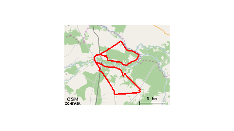 nad czterema rzekami: Oksza, Liswarta, Kocinka, Warta.