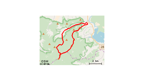 Ponikiew Leskowiec Szczyt Czartak Ponikiew