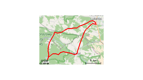 Tomaszów Lub. - Susiec - Ruda Różaniecka