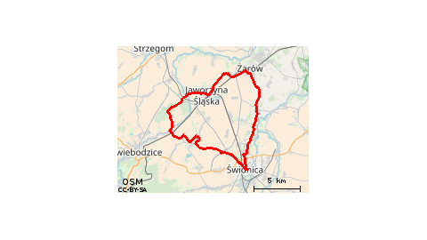 Świdnica-Milikowice-Jaworzyna-Żarów-Świd