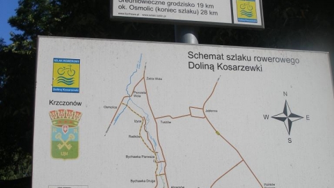 Żółty szlak Doliną Kosarzewki 