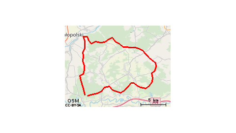 Czarna Julin on GPSies.com