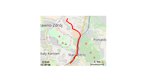 Piaskowa Góra - Stary Zdrój - Wałbrzych Miasto 