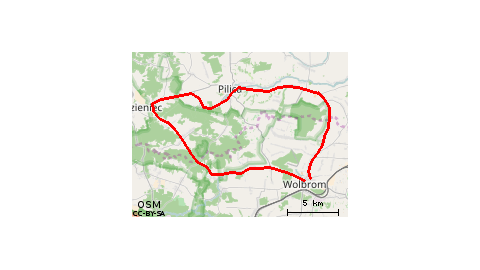 Wolbrom-Podzamcze-Pilica-Wolbrom